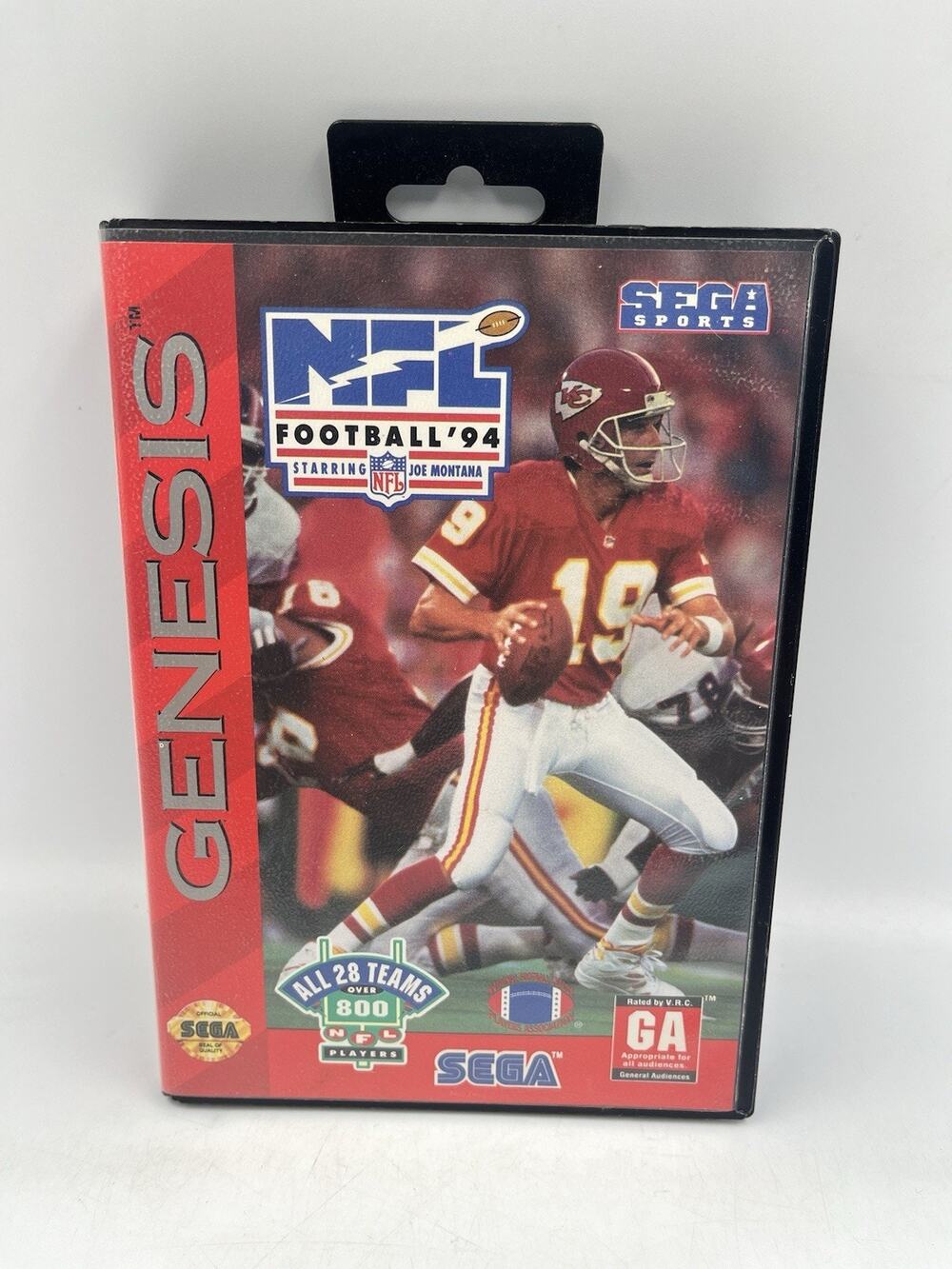 NFL Football '94 Starring Joe Montana | Sega Genesis | Box and Cartridge only
